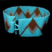 Please visit my ArtFire store for a great selection of hand woven and bead embroidered jewelry.